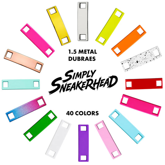 Metal Shoelace 1.5 Lace Tags