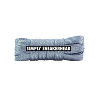 Wide Glitter Flat Shoelaces