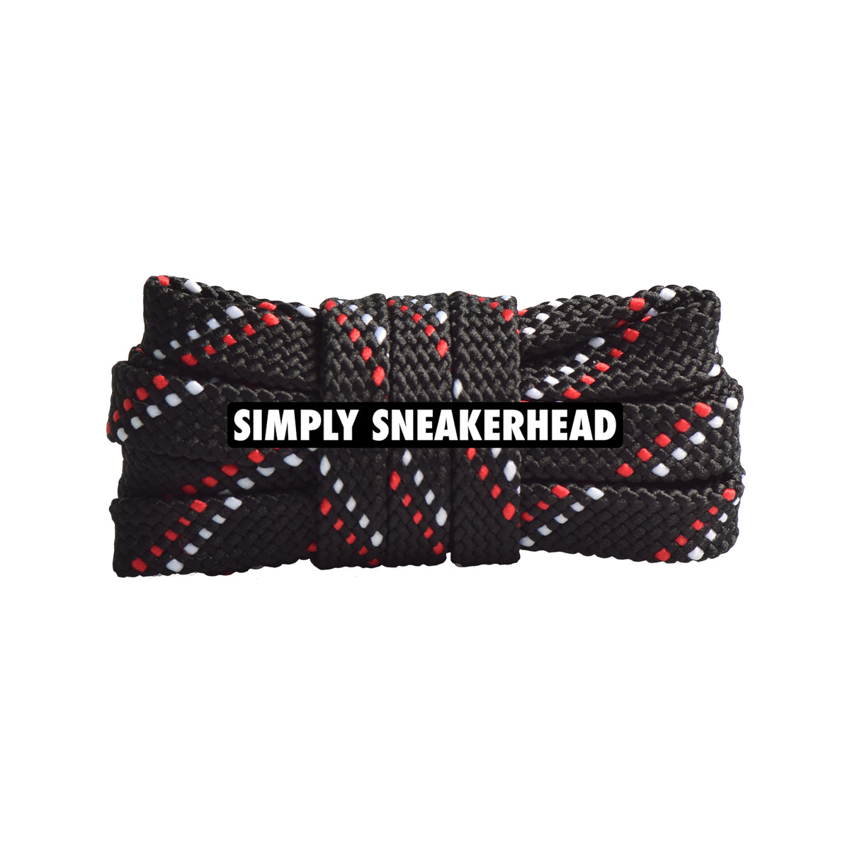 Flat Pattern Double Layer Shoelaces