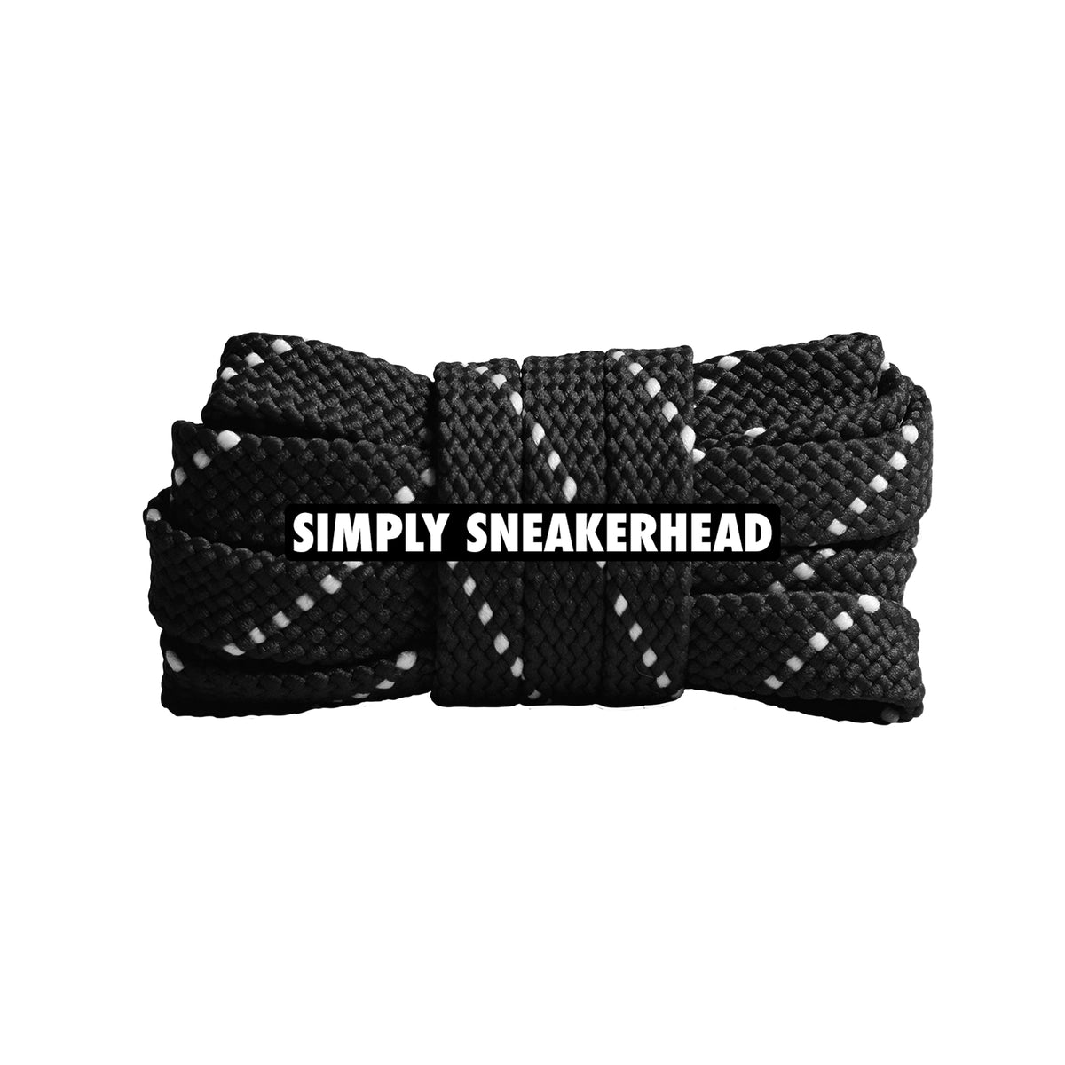 Flat Pattern Double Layer Shoelaces