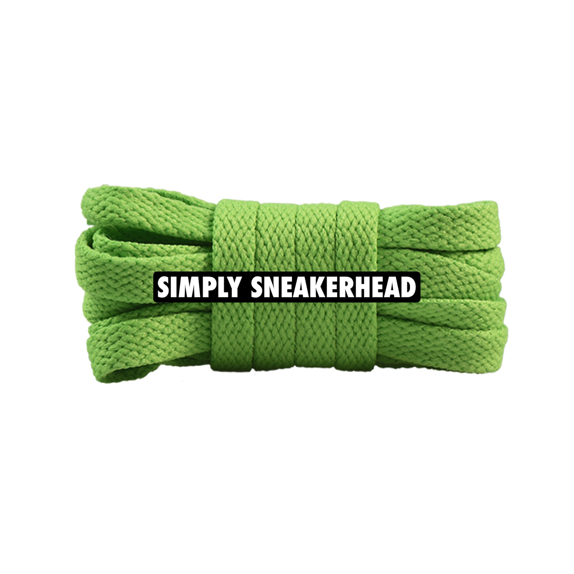 Chlorophyll Slim Flat Shoelaces SIMPLY SNEAKERHEAD