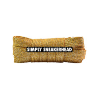 Wide Glitter Flat Shoelaces