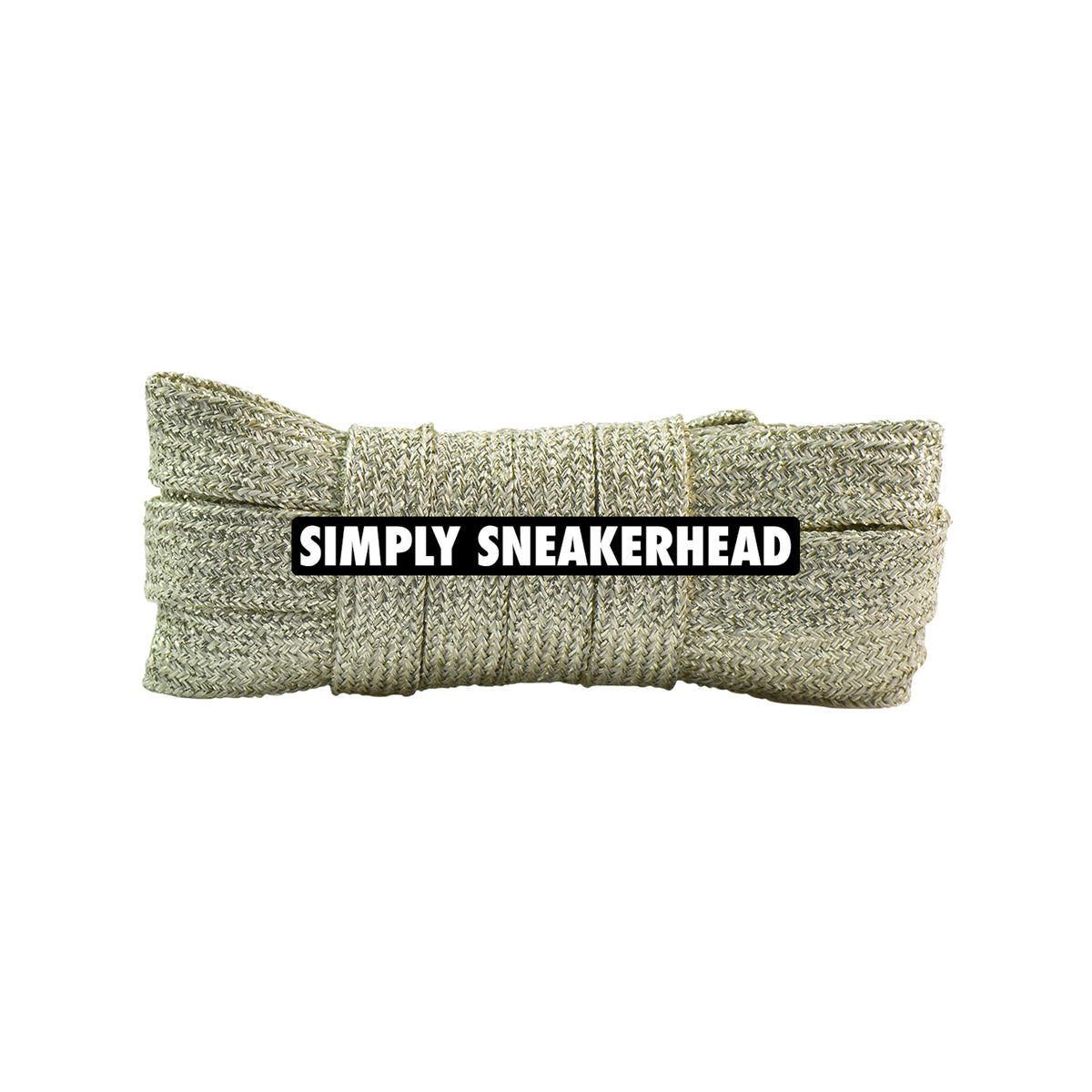 Wide Glitter Flat Shoelaces