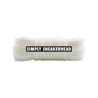 Wide Glitter Flat Shoelaces