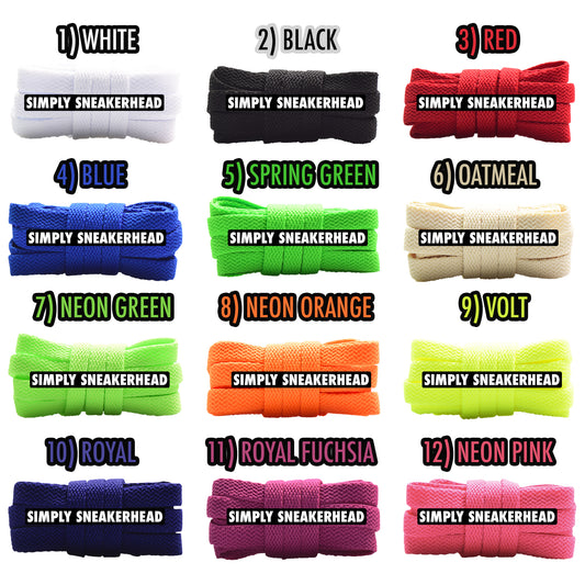 Premium Flat Shoelaces