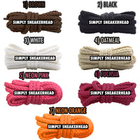 Premium Thin Braided Rope Shoelaces