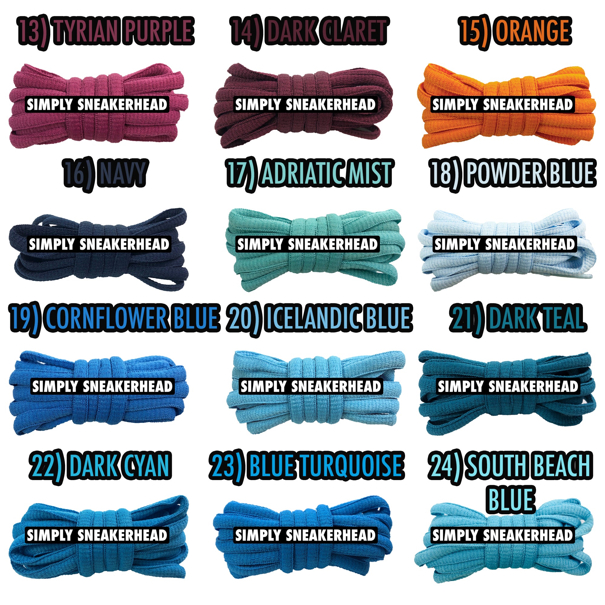 Classic Oval Shoelaces