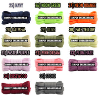 Slim Flat Shoelaces
