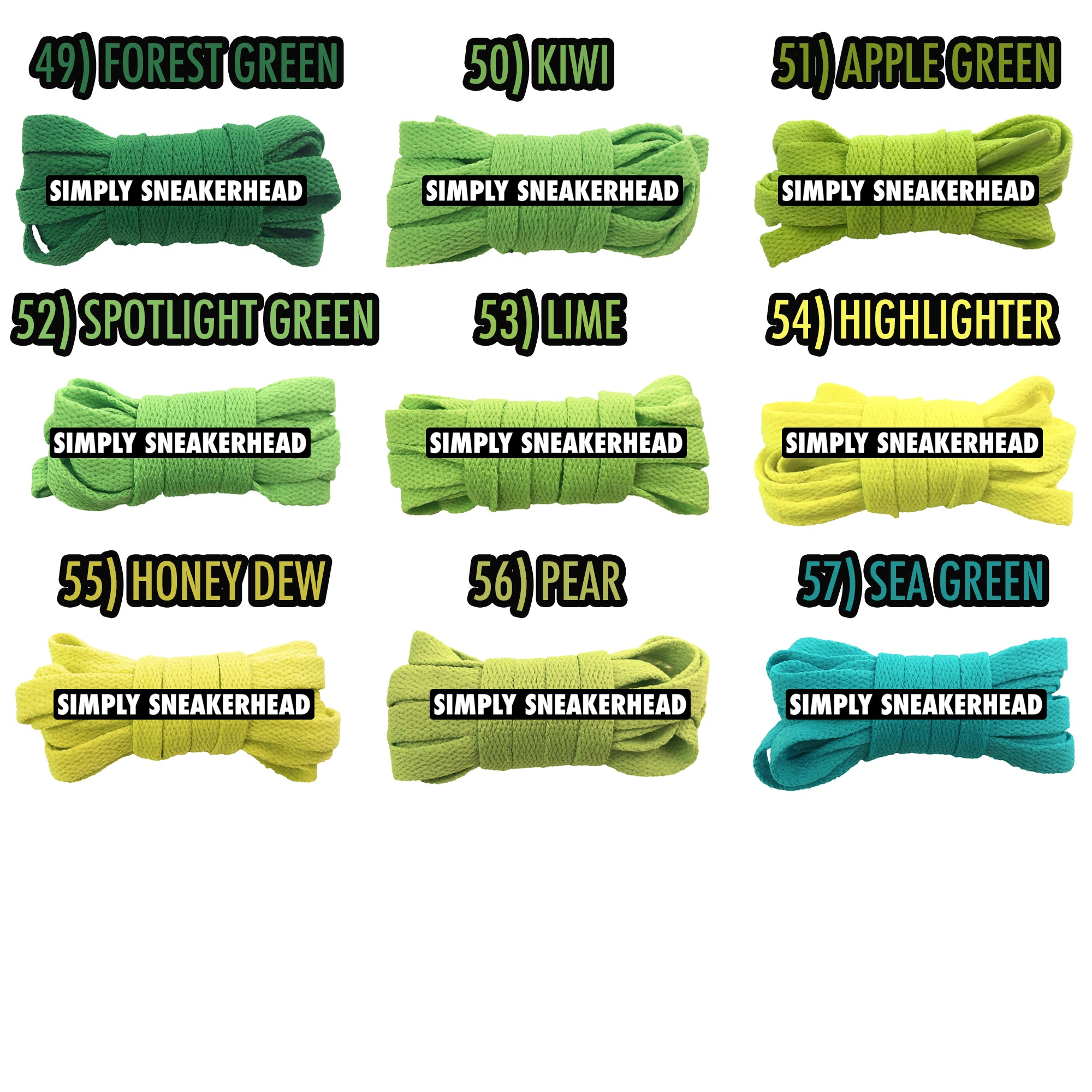 Classic Flat Shoelaces