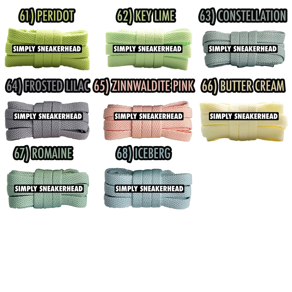 Premium Flat Shoelaces