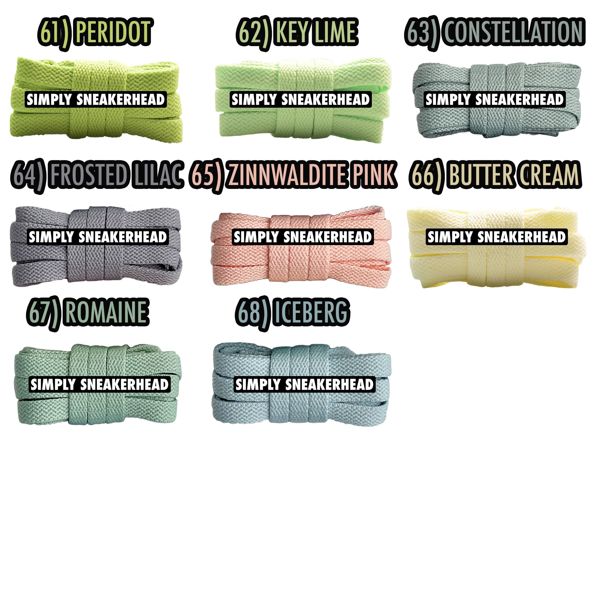 Premium Flat Shoelaces