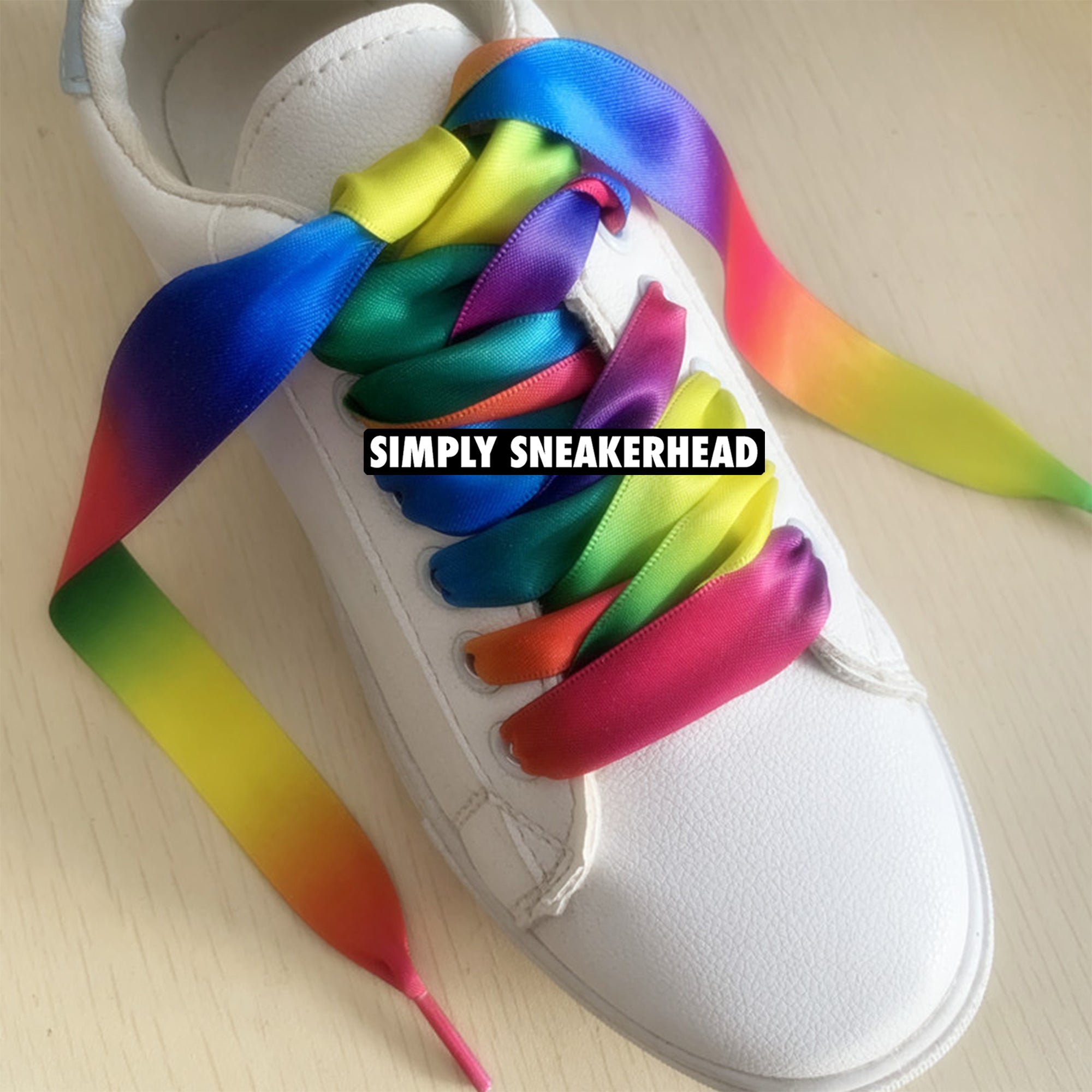 Satin Ribbon Flat Shoelaces
