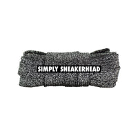 Wide Glitter Flat Shoelaces