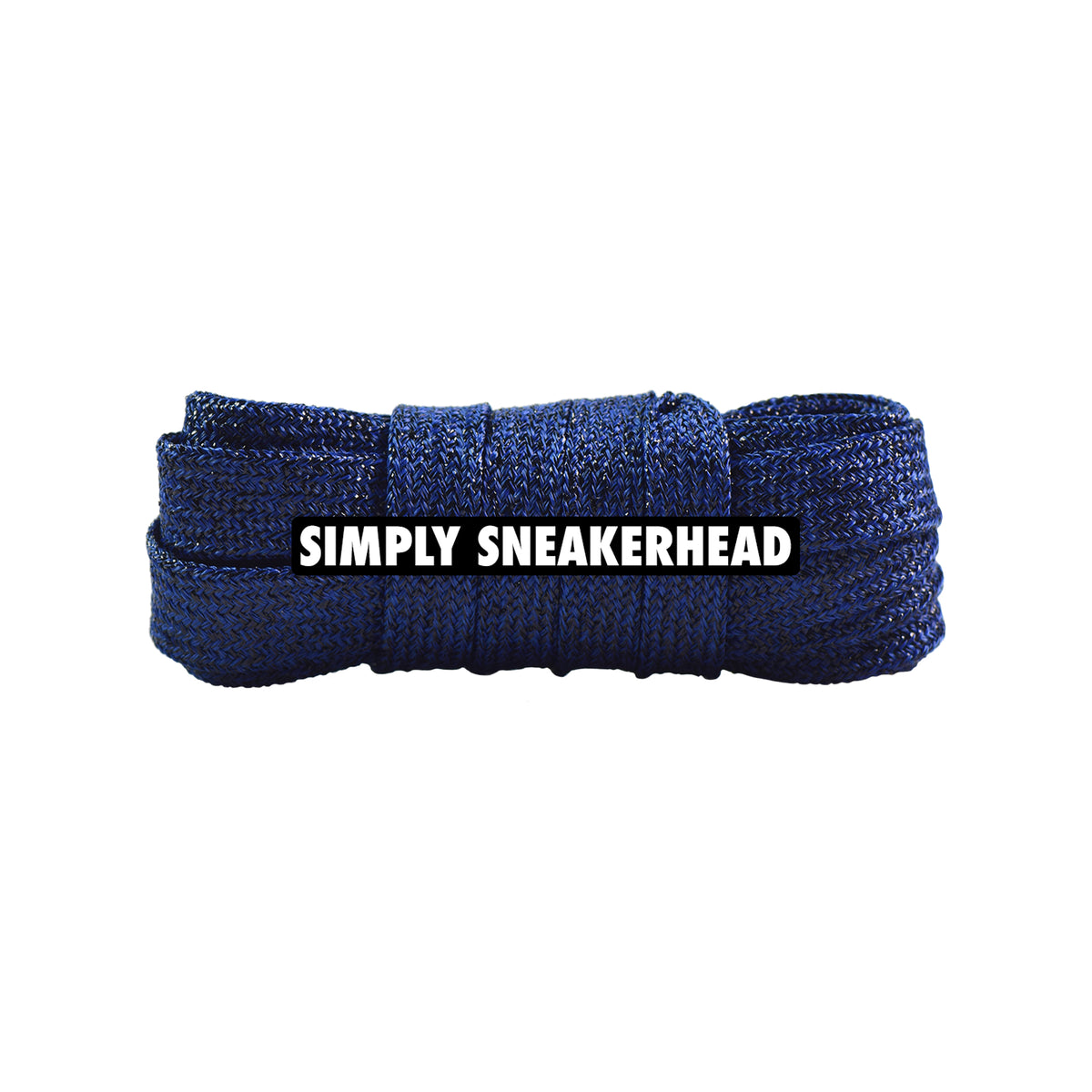 Wide Glitter Flat Shoelaces
