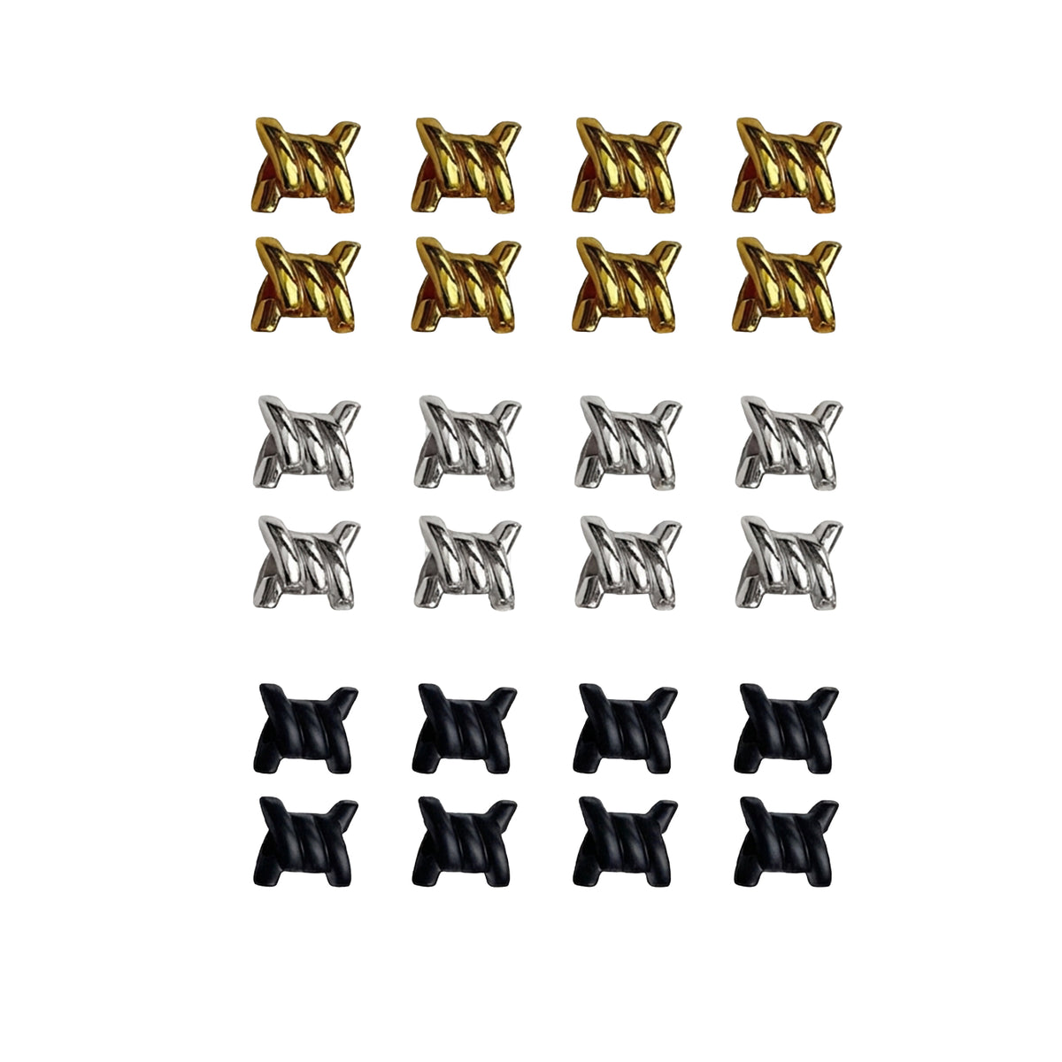 Barbed Wire Premium Metal Lace Tags