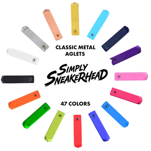 High Quality Metal Aglets Screw on Lace Tips