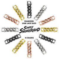 Diamond Cuban Link Lace Tags