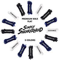 Premium Wax Flat Laces
