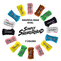 SB Dunk Grateful Dead Oval Shoelaces