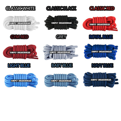 Jordan 11 Thick Round Shoelaces