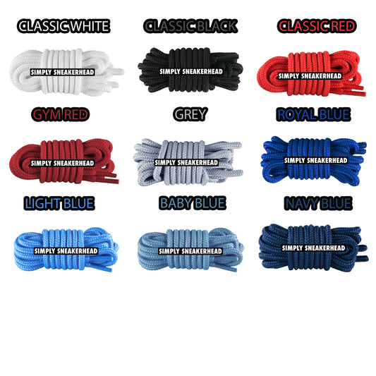 Jordan 11 Thick Round Shoelaces