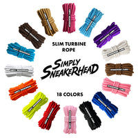 Slim Turbine Shoelaces