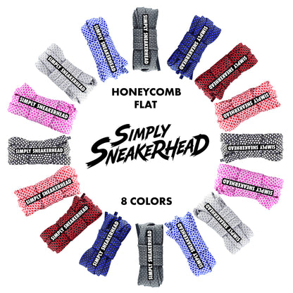 Honeycomb Flat Shoelaces