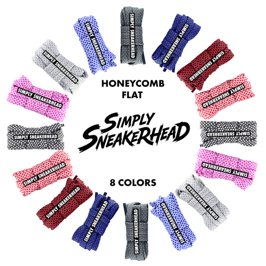 Honeycomb Flat Shoelaces