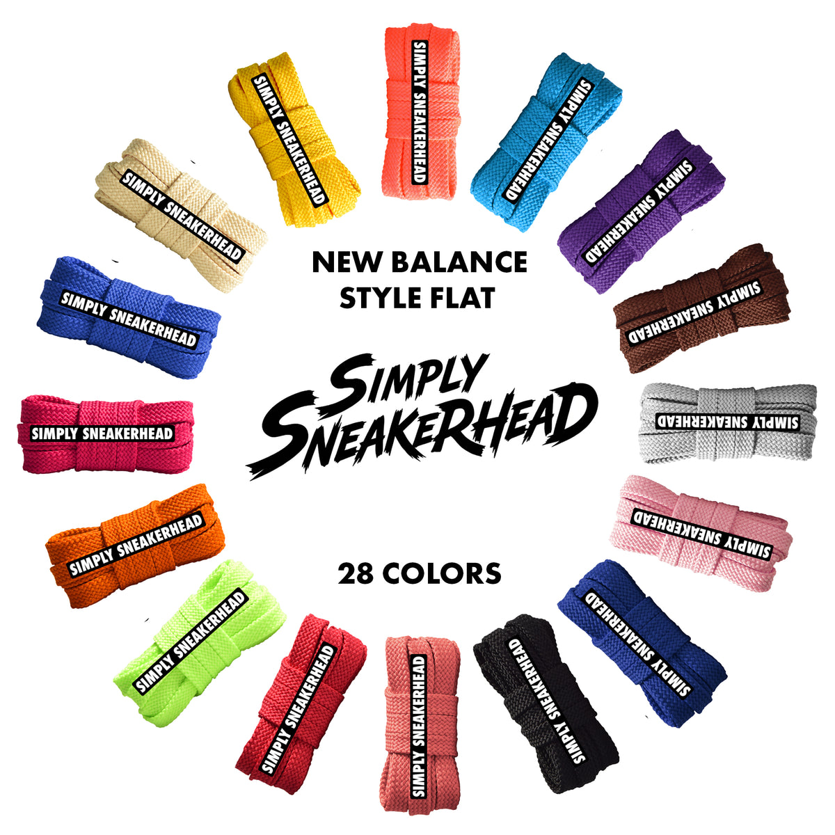 New Balance Style Shoelaces