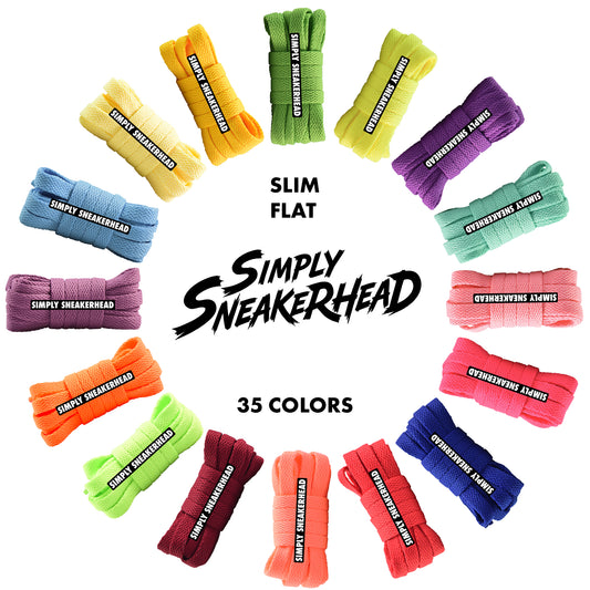 Slim Flat Shoelaces