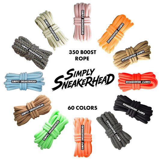 350 Boost Premium Rope Shoelaces