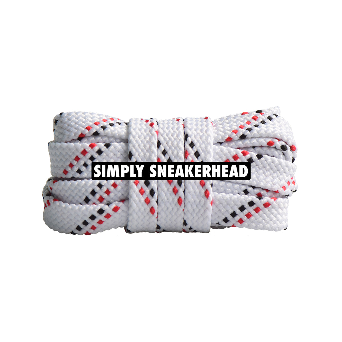 Flat Pattern Double Layer Shoelaces