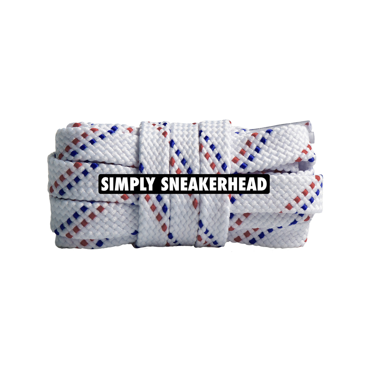 Flat Pattern Double Layer Shoelaces