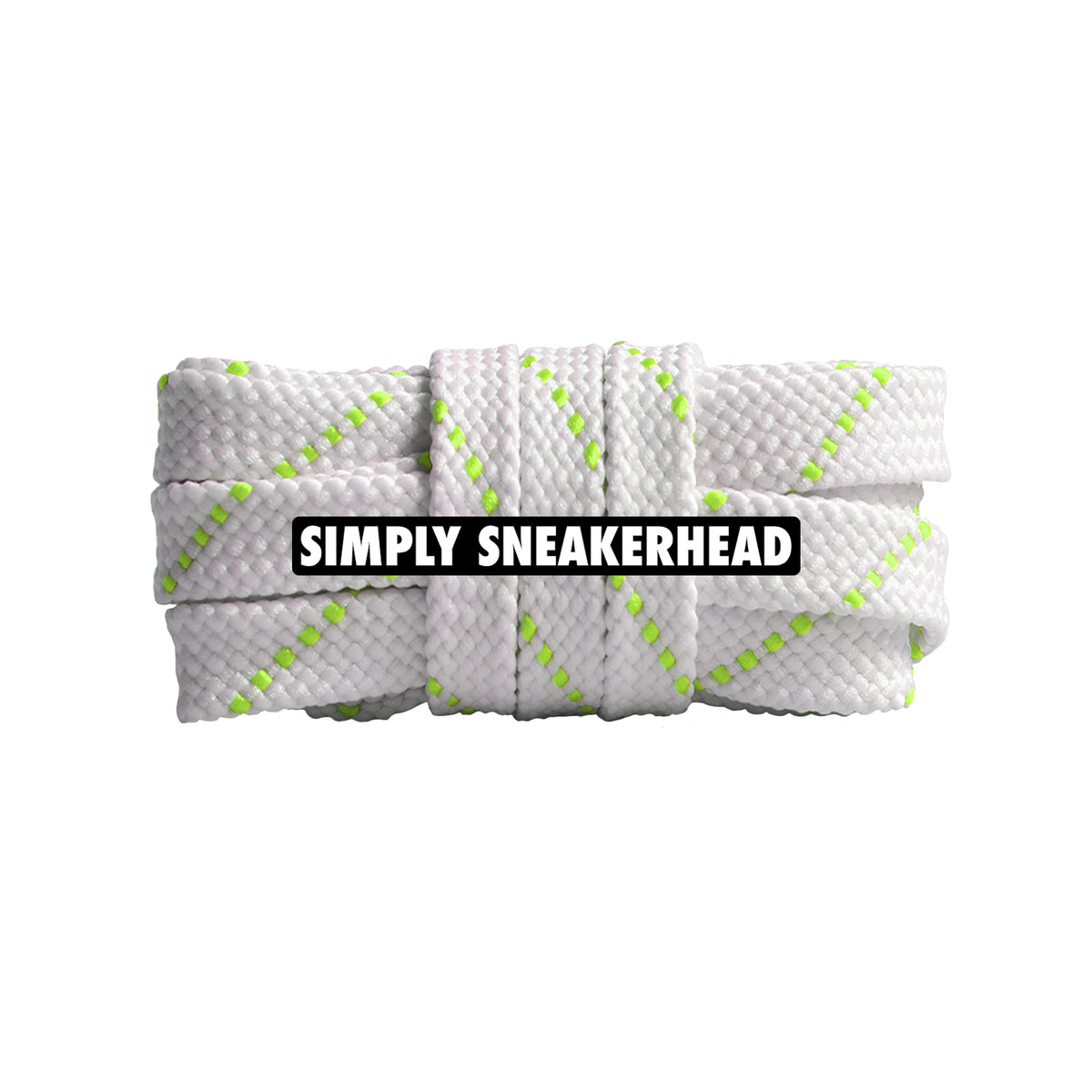 Flat Pattern Double Layer Shoelaces