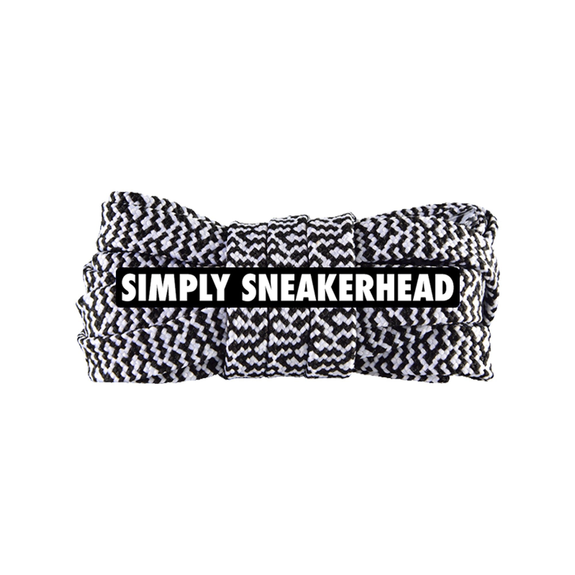 Turing Pattern Flat Shoelaces