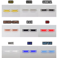 Metal Shoelace 1.5 Lace Tags