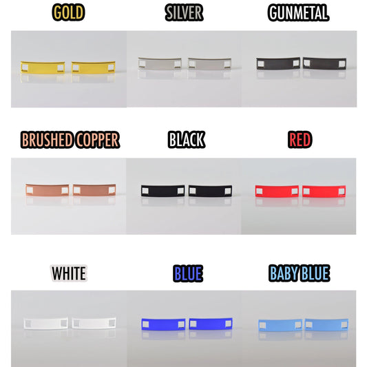 Metal Shoelace 1.5 Lace Tags
