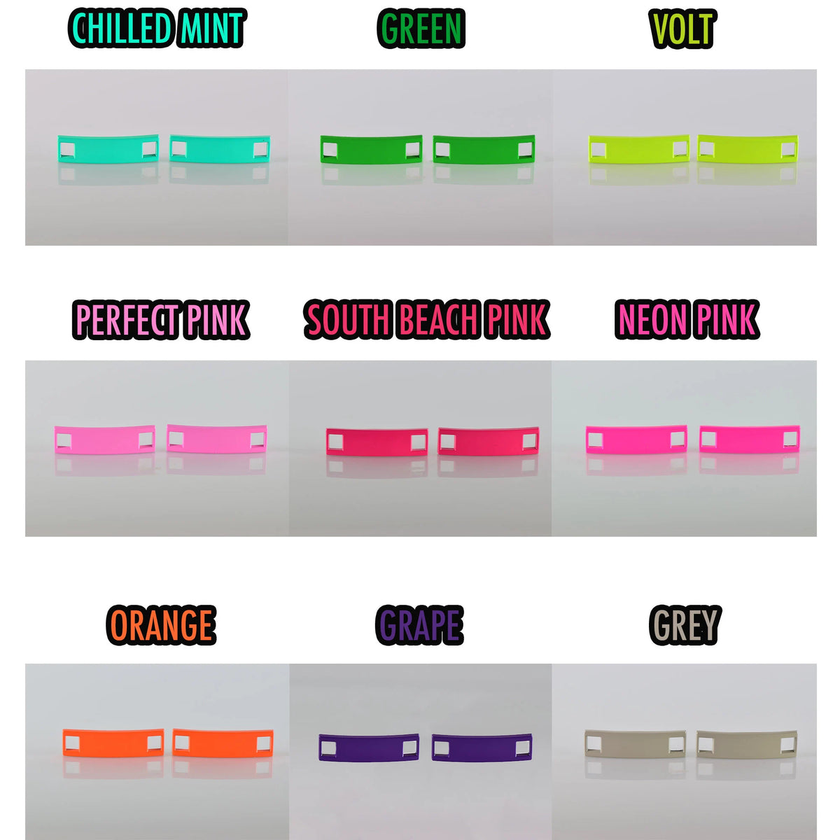 Metal Shoelace 1.5 Lace Tags