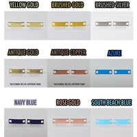 Metal Shoelace 1.5 Lace Tags